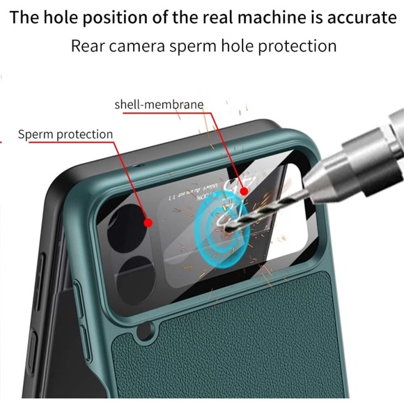 Samsung Flip 4 w/ Wallet Card Holder Phone Case - Picture 5 of 5